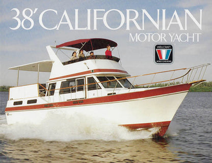 Wellcraft Californian 38 Motor Yacht Brochure