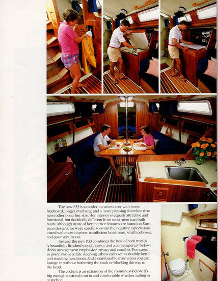 Pearson 33 Mark II Brochure