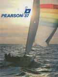 Pearson 37 Motor Boating & Sailing Magazine Reprint Brochure