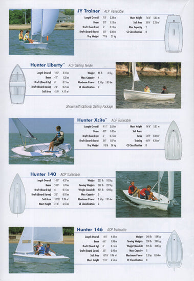 Hunter 2004 Brochure