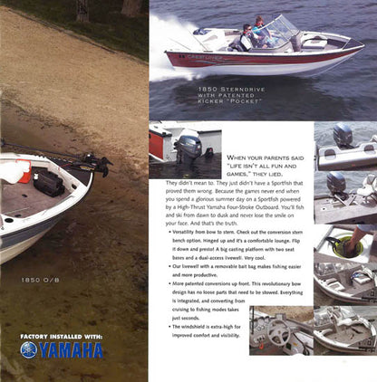Crestliner 2004 Fishing Brochure