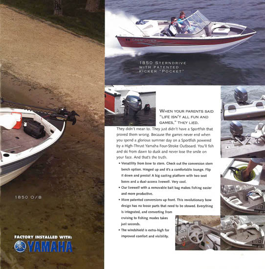 Crestliner 2004 Fishing Brochure SailInfo I