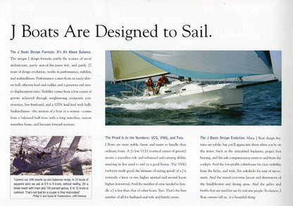 J Boats 2004 Brochure