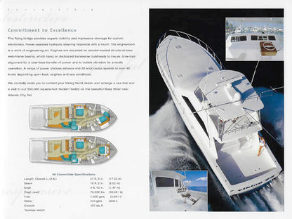 Viking 56 Convertible Brochure