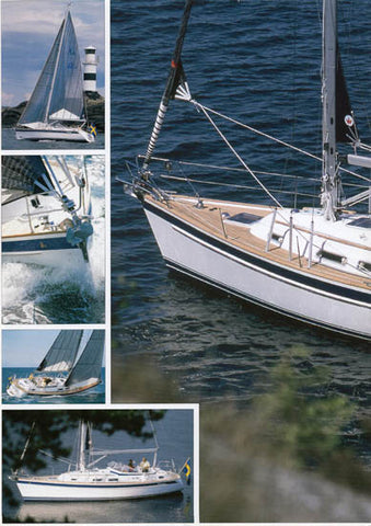 Hallberg-Rassy 37 Poster Brochure