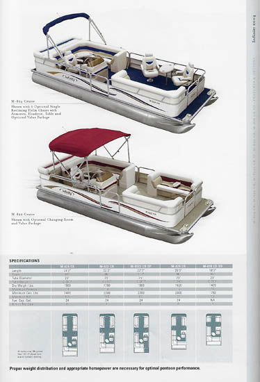 Smoker Craft 2004 Infinity Brochure