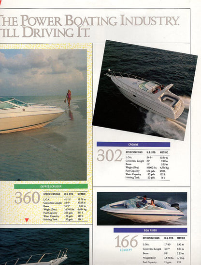 Chris Craft 1991 Full Line Brochure