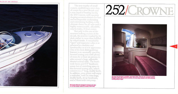 Chris Craft 1991 Brochure