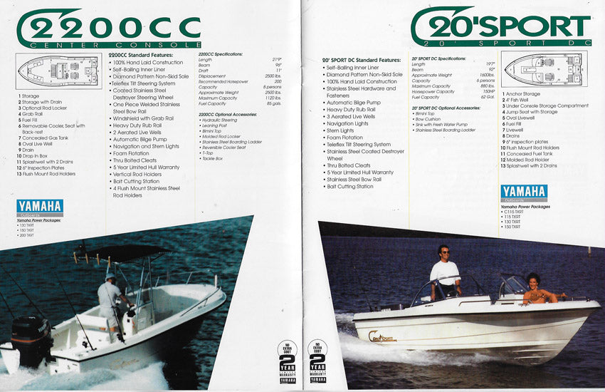 Pro Sports 1995 Brochure