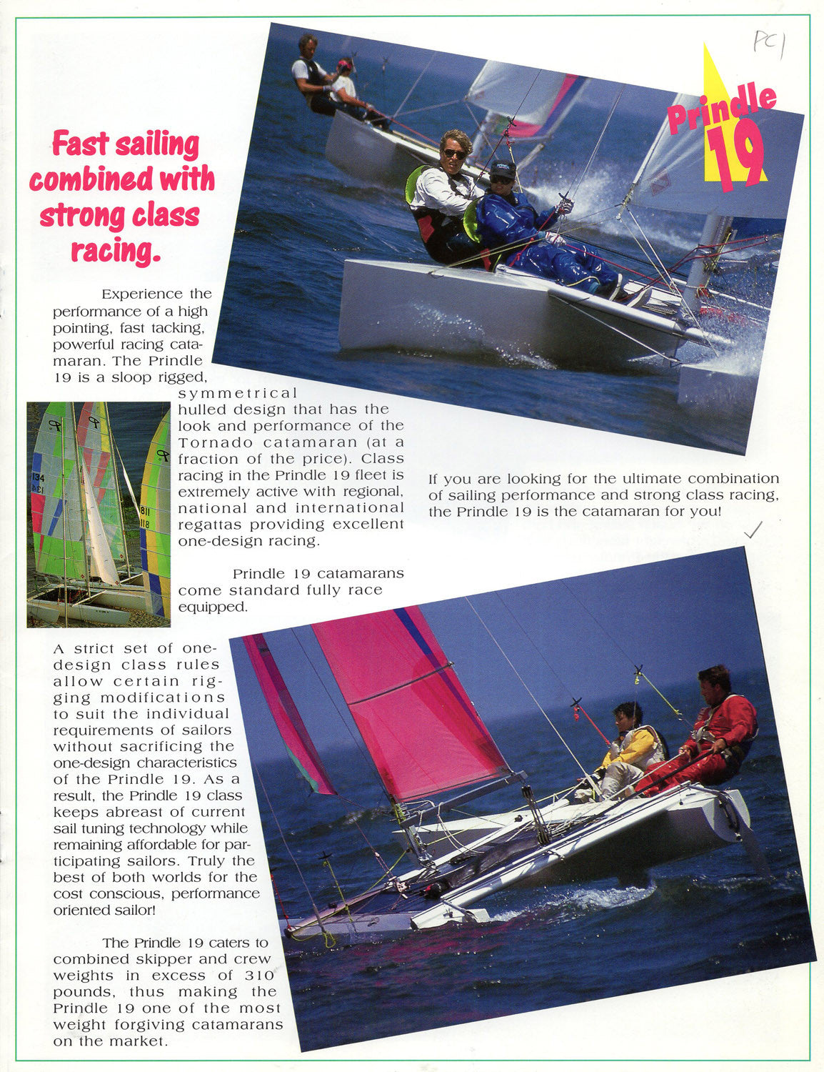 Prindle 1990s Catamaran Brochure