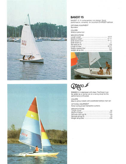 Charger Sailboats Brochure