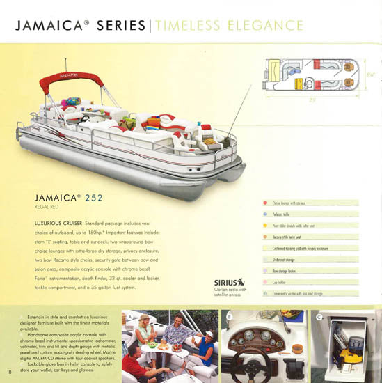 Lowe 2004 Suncruiser Pontoon & Deck Boat Brochure