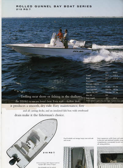 Polar 2004 Rolled Gunnel Brochure