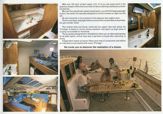 Privilege 39 Brochure