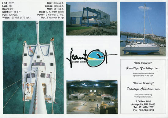 Privilege 39 Brochure