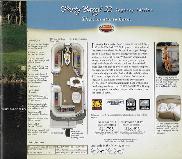 Sun Tracker 2004 Brochure
