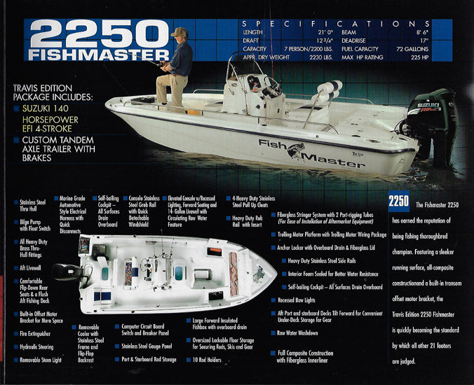 Travis 2004 Fishmaster Brochure
