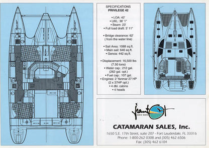 Privilege 42 Brochure