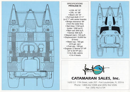 Privilege 45 Brochure