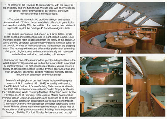 Privilege 45 Brochure