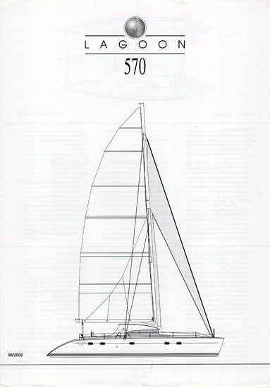 Lagoon 570 Specification Brochure