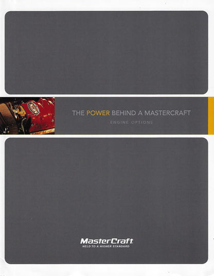 Mastercraft Engine Choice Brochure