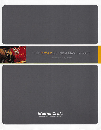 Mastercraft Engine Choice Brochure