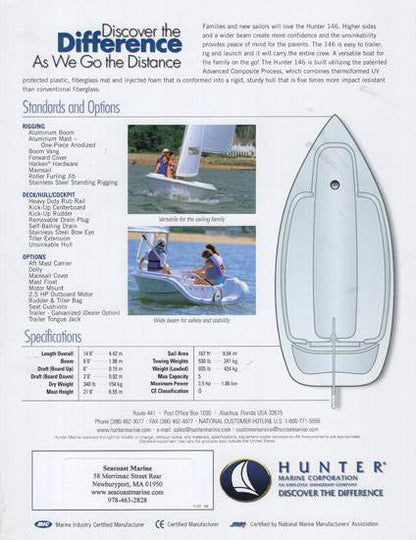 Hunter 146 Brochure