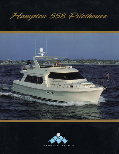 Hampton 558 Pilothouse Motor Yacht Brochure