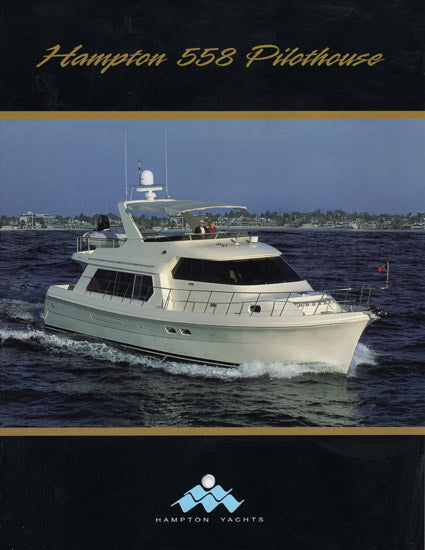 Hampton 558 Pilothouse Motor Yacht Brochure