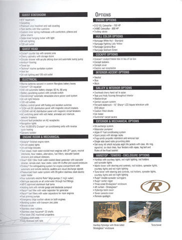 Rampage 45 Convertible Brochure