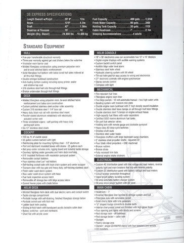 Rampage 38 Express Brochure