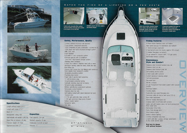 Triton 2004 Saltwater Brochure