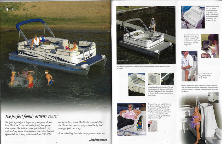 Manitou 2004 Pontoon Brochure