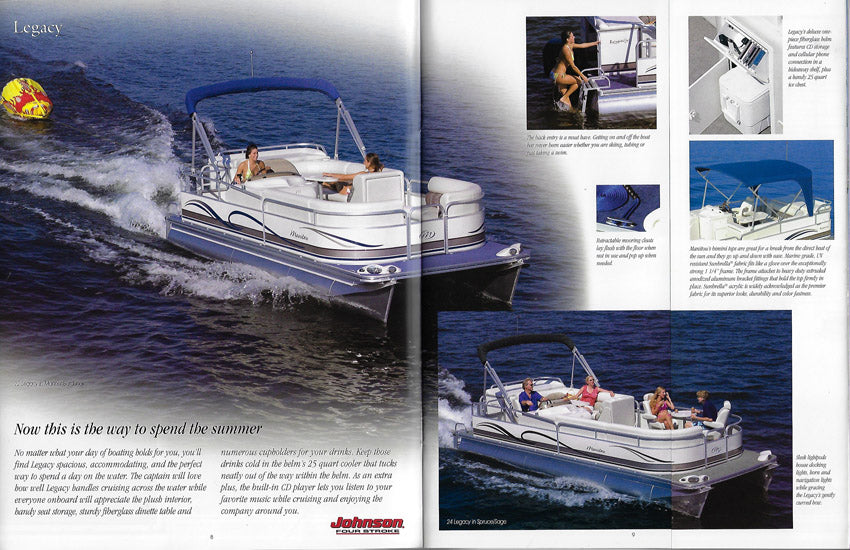 Manitou 2004 Pontoon Brochure