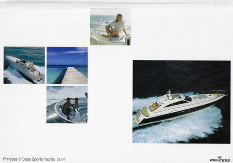 Princess 2004 V Class Sport Yachts Brochure