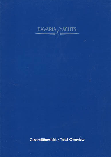 Bavaria 2002 / 2003 Sail Brochure