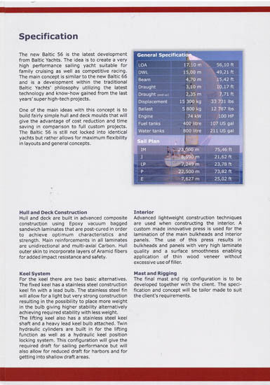 Baltic 56 Brochure