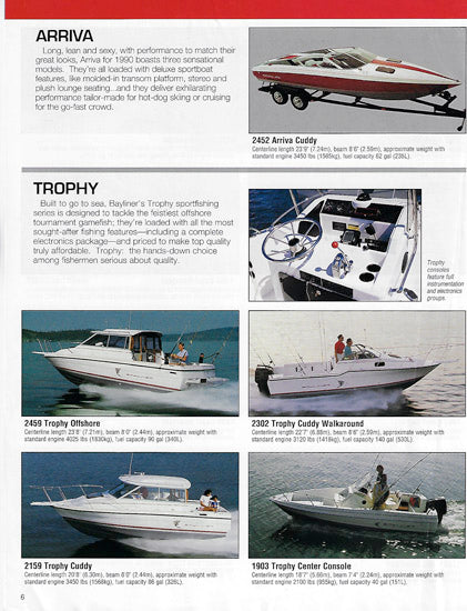 Bayliner 1990 Full Line Brochure