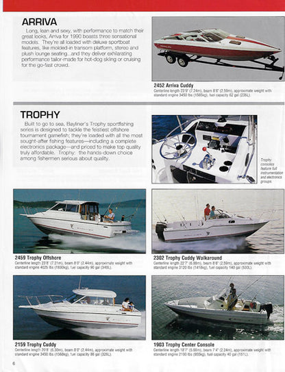Bayliner 1990 Full Line Brochure