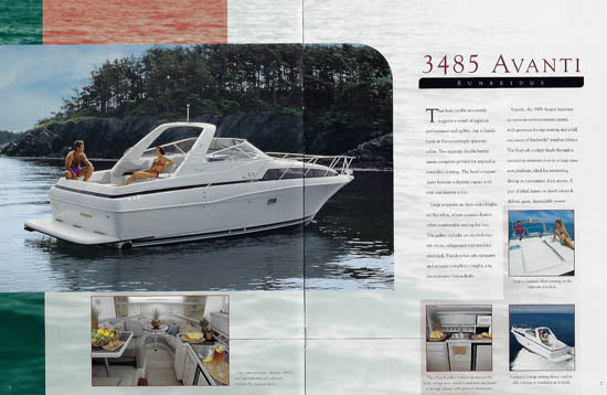 Bayliner 1996 Avanti Brochure