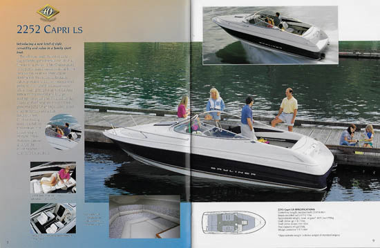Bayliner 1996 Capri Brochure