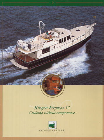 Krogen 52 Express Brochure