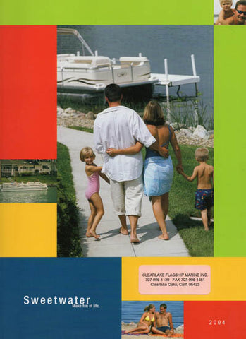 Sweetwater 2004 Pontoon Brochure