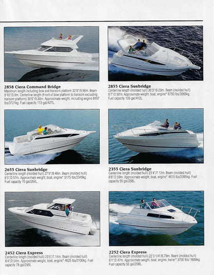Bayliner 1996 Full Line Brochure