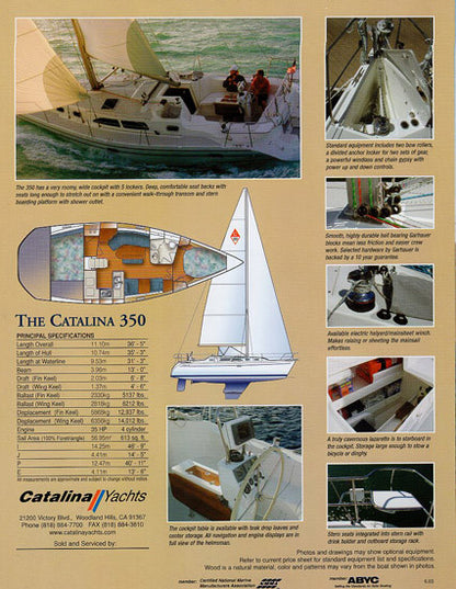 Catalina 350 Brochure