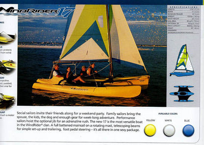 Windrider 2003 Brochure