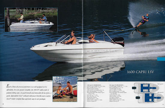 Bayliner 1998 Capri Brochure