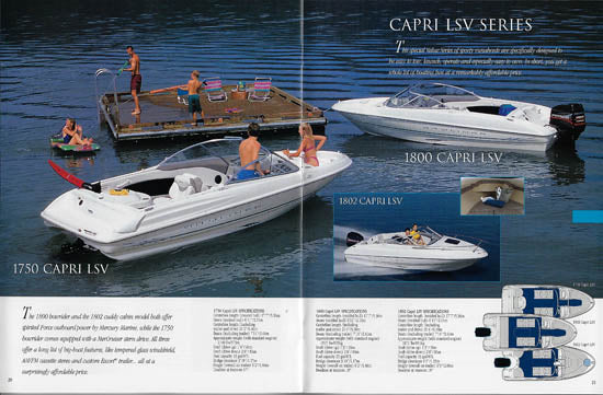 Bayliner 1998 Capri Brochure