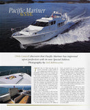 Pacific Mariner 65 SE Boat USA International Magazine Reprint Brochure